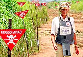 Princess Diana campaign against landmines
